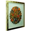 Picture of Red Lily Pads Shadow Box Wall Décor (MS39513) 35.43" L x 35.43" H