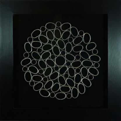 Picture of Ovals & Circles Geometric Shadow Box Wall Décor (MS16712)  35.43" L x 35.43" H
