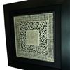 Picture of Large Abstract Papier-mâché Shadow Box (MS24848B) 55.12" L x 55.12" H
