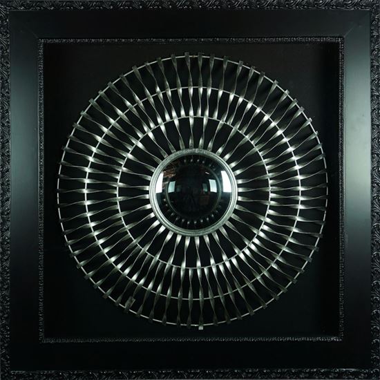 Picture of Convex Turbine Shadow Box Wall Décor (MS20276) 35.43" L x 35.43" H