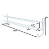 Picture of HUJI Wall Mount Tie and Belt Rack Organizer - HJ130