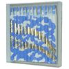 Picture of Color Splash on Xuan Paper Shadow Box Wall Décor (Blue) (MS55125A) 19.69" L x 19.69" H