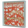 Picture of Color Splash on Xuan Paper Shadow Box Wall Décor (Red) (MS55125B) 19.69" L x 19.69" H