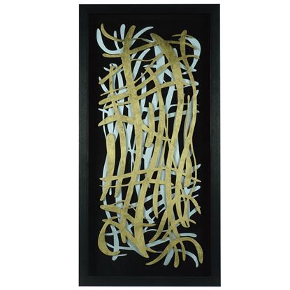 Picture of Climbing Vines Abstract Shadow Box Wall Décor (MS55617C) 35.43" L x 19.69" H