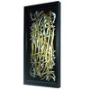 Picture of Climbing Vines Abstract Shadow Box Wall Décor (MS55617C) 35.43" L x 19.69" H