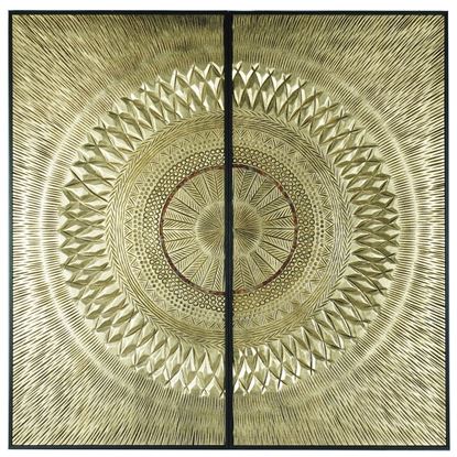 Picture of Abstract Sun Wall Décor (MS55630AB) 47.24" L x 47.24" H