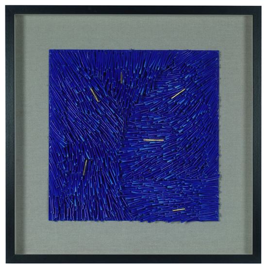 Picture of Blue Dragon Willow Shadow Box Wall Décor (MS55814) 31.50" L x 31.50" H