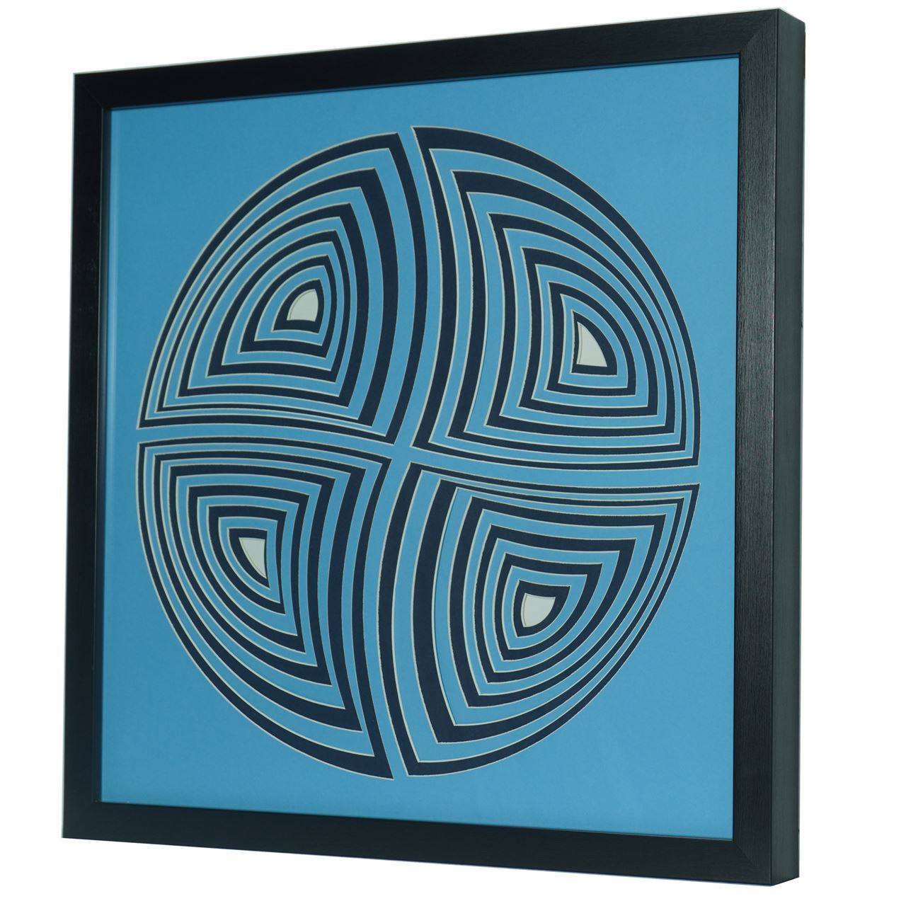 Huji Home Products. Multilayered Geometry Art Shadow Box Wall Décor