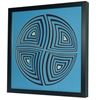 Picture of Multi-layered Geometry Art Shadow Box Wall Décor (MS55913A) 21.65" L x 21.65" H