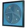 Picture of Multi-layered Geometry Art Shadow Box Wall Décor (MS55913B) 21.65" L x 21.65" H