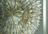 Picture of Gold & Silver Feather Wreath Shadow Box Wall Décor  (MS56003) 31.50" L x 31.50" H