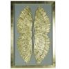 Picture of Dual Gold Wings Shadow Box Wall Décor  (MS56006) 47.24" L x 31.49" H
