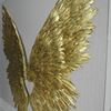 Picture of Gold Wings Acrylic Shadow Box Wall Décor  (MS36247) 47.24” x 47.24”