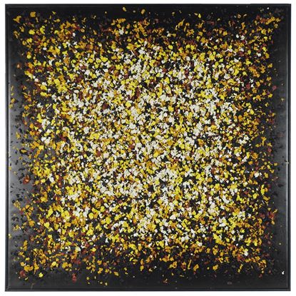 Picture of Wood Shavings on Canvas Wall Décor  (MS36253) 47.24” x 47.24”
