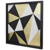 Picture of Abstract Puzzle Shadow Box Wall Décor (MS38369A) 24.80” x 24.80”