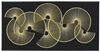 Picture of Grand Abstract Metal Wall Décor (MS38539) 23.62” x 47.24”
