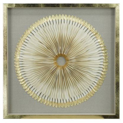 Picture of Abstract Paper Quilling Art Shadow Box Wall Decor (MS45972) 31.50” x 31.50”