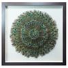 Picture of Peacock Feather Shadow Box Wall Décor (MS45201)  35.43” x 35.43”