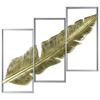 Picture of Gold Banana Leaf Shadow Box Wall Décor Set (MS55665A) 35.43" L x 23.62" H