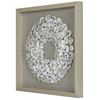 Picture of Oyster Shell Rings Shadow Box Wall Décor (MS30149C) 23.62" x 23.62"