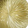 Picture of Golden Pine Wood Carving Plate Wall Décor (MS40186A) 15.74" x 15.74"
