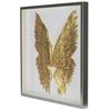 Picture of Gold Wings Acrylic Shadow Box Wall Décor (MS46979) 31.49" x 31.49"
