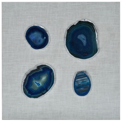 Picture of 4-Piece Agate Collection Wall Décor (MS46991A) 23.62" x 23.62"