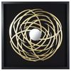 Picture of Abstract Mirrored Shadow Box Wall Décor (MS55857B) 31.49" x 31.49"