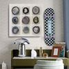 Picture of Assorted Agate Slice Shadow Box Wall Décor  (MS56012C) 23.62" L x 23.62" H