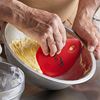 Picture of HUJI Stainless Steel Dough Scraper Cutter and Silicone Bowl Scraper - HJ328