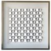 Picture of White Abstract Geometry Shadow Box Wall Décor  (MS19367) 31.50” x 31.50”
