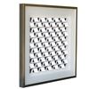 Picture of White Abstract Geometry Shadow Box Wall Décor  (MS19367) 31.50” x 31.50”
