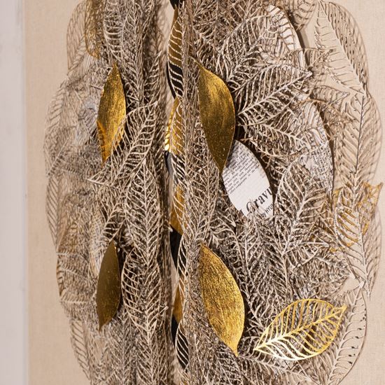 Everly Quinn Large Leaf Shadow Box Wall Décor
