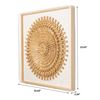 Picture of Geometry Wooden Shadow Box Wall Decor (MS45806) 23.62" L x 23.62" H