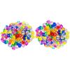 Picture of 320 Piece Acrylic Bulk Colored Jewels Gems Faux Diamond Crystals - HJ345_2PK