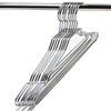 Picture of HUJI Chrome Hangers For Closet Organization (Chrome, Set of 8) - HJ1037