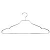 Picture of HUJI Chrome Hangers For Closet Organization (Chrome, Set of 8) - HJ1037