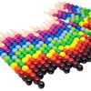 Picture of Huji Stacking 12 Colors Round Crayons Set, Favorite for Kids Party Favors, Safe, Non Toxic – 12PK (Round-Crayons, 12) - HJ372_12