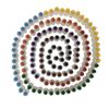 Picture of HUJI Stacking Crayon Fingertips (8 Colors) – 24PK- HJ376_24