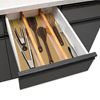 Picture of HUJI Set of 2 Sturdy Eco-Friendly Bamboo Drawer Dividers Organizers -HJ1038