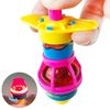 Picture of Toy Light Up Flashing Gyroscope Spinning Top (24 Pack) - HJ370_2PK