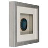 Picture of Blue Agate Slice Shadow Box Wall Décor (2 Piece Set) (MS46990A/B) 11.81” L x 11.81” H