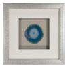 Picture of Blue Agate Slice Shadow Box Wall Décor (2 Piece Set) (MS46990A/B) 11.81” L x 11.81” H