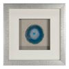 Picture of Blue Agate Slice Shadow Box Wall Décor (2 Piece Set) (MS46990A/B) 11.81” L x 11.81” H