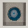 Picture of Blue Agate Slice Shadow Box Wall Décor (2 Piece Set) (MS46990A/B) 11.81” L x 11.81” H