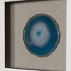 Picture of Blue Agate Slice Shadow Box Wall Décor (2 Piece Set) (MS46990A/B) 11.81” L x 11.81” H