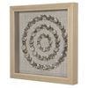 Picture of Sea Shell Rings Shadow Box Wall Décor (2 Piece Set)  (MS47195A/B) 14.17” L x 14.17” H