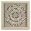 Picture of Sea Shell Rings Shadow Box Wall Décor (2 Piece Set)  (MS47196A/B) 14.17” L x 14.17” H