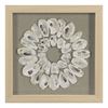 Picture of Sea Shell Rings Shadow Box Wall Décor (2 Piece Set)  (MS47196A/B) 14.17” L x 14.17” H