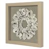 Picture of Sea Shell Rings Shadow Box Wall Décor (2 Piece Set)  (MS47196A/B) 14.17” L x 14.17” H